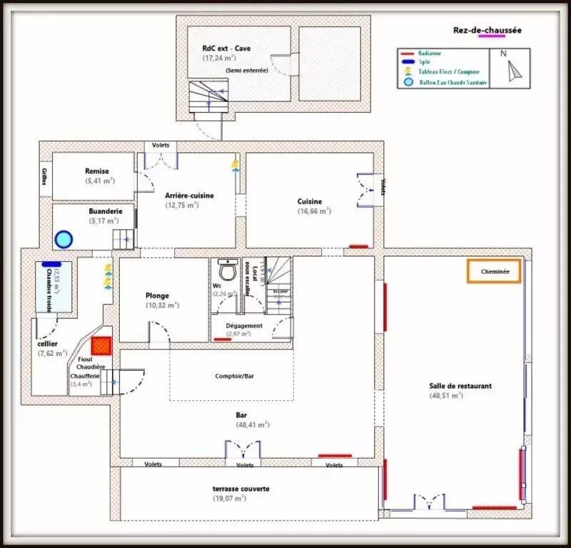 Immeuble - 205 m² - 5 pièces