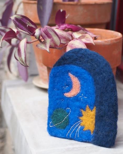 Atelier paysage feutré - Soleil Rose