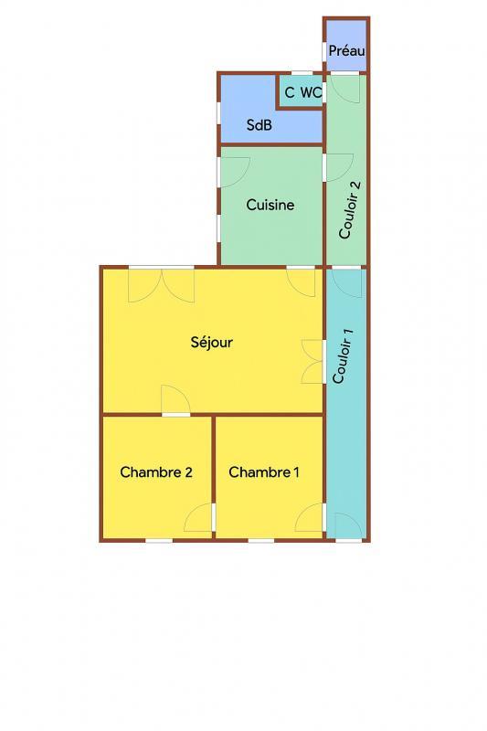 Maison - 76 m² - 4 pièces