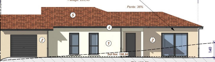 Maison - 100 m² - 4 pièces