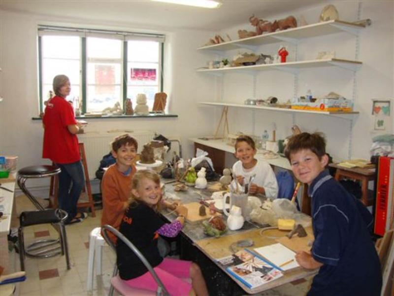 Stage de sculpture, modelage, patine, émaillage. Séance découverte.