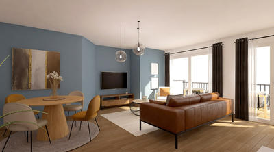 Appartement - 77 m² - 4 pièces