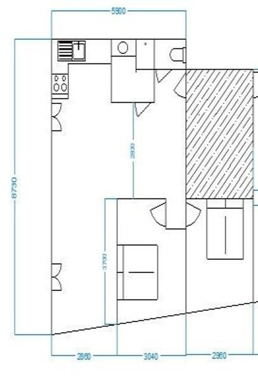 Appartement - 60 m² - 3 pièces