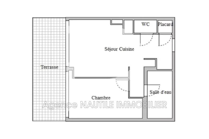 Appartement - 33 m² - 2 pièces