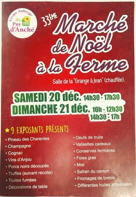 33ème marché de Noël à la Ferme