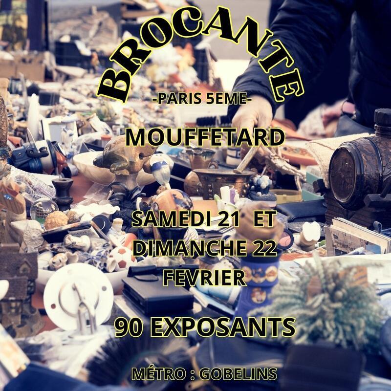 Brocante professionnelle gobelins