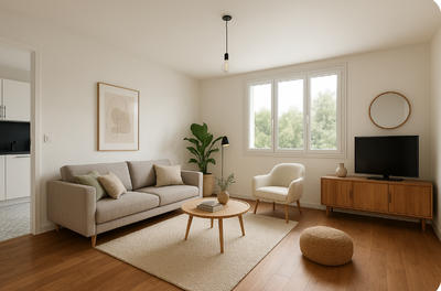 Appartement ancien - 57 m² - 3 pièces