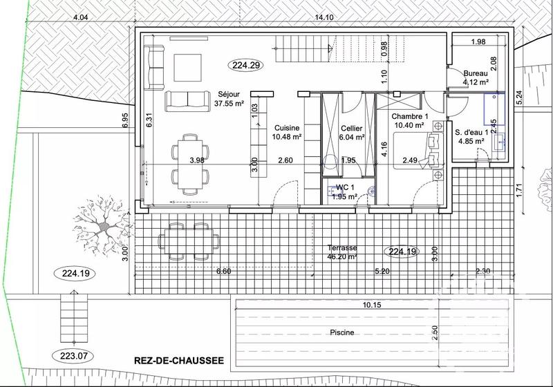 Maison - 138 m² - 5 pièces