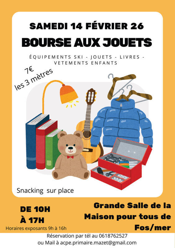 Bourse aux jouets