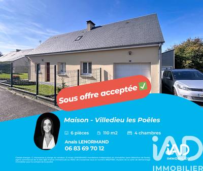 Maison - 110 m² - 6 pièces