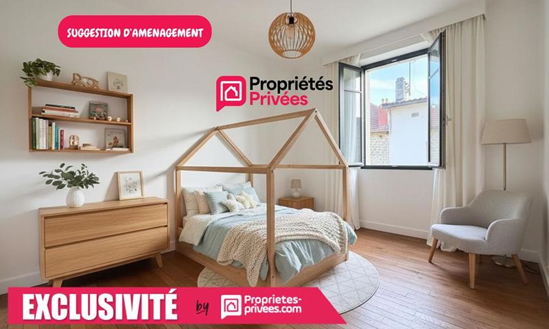 Maison - 60 m² - 3 pièces