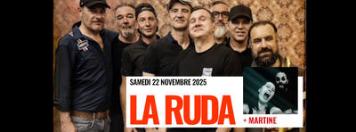 Concert aux Docks : la Ruda + Martine