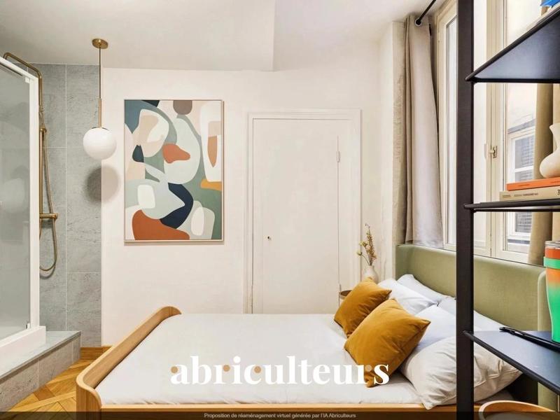 Appartement ancien - 26 m² - 2 pièces