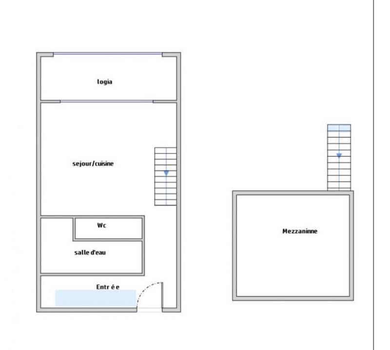 Appartement - 36 m² - 1 pièce