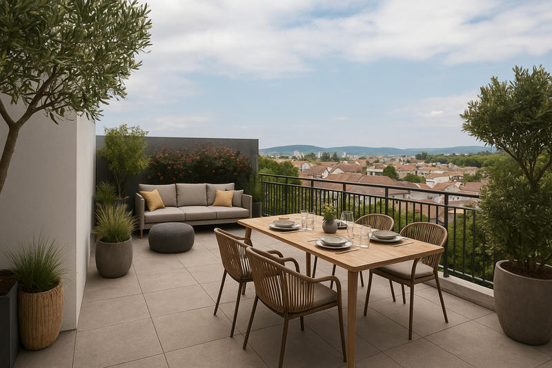 Appartement - 98 m² - 5 pièces