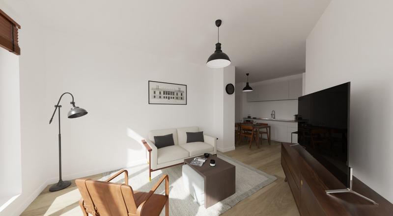 Appartement - 46 m² - 2 pièces