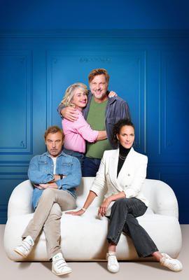 &quot;Le Kangourou à Bretelles&quot; Linda Hardy, Didier Gustin, Juliette Poissonnier, Patrick Puydebat