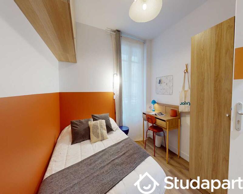 Chambre - 9 m² - 1 pièce