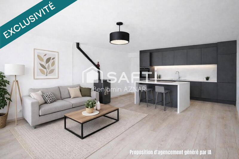 Maison de village - 110 m² - 4 pièces