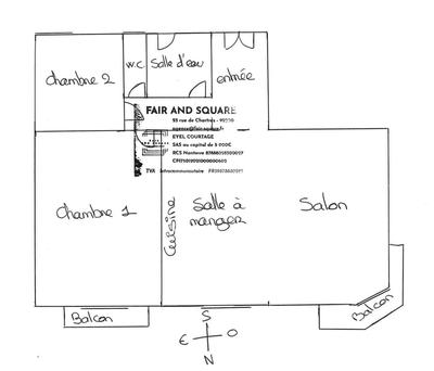 Appartement - 82 m² - 4 pièces