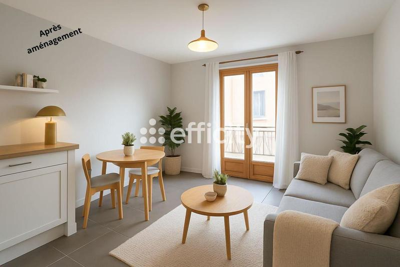 Appartement - 40 m² - 2 pièces