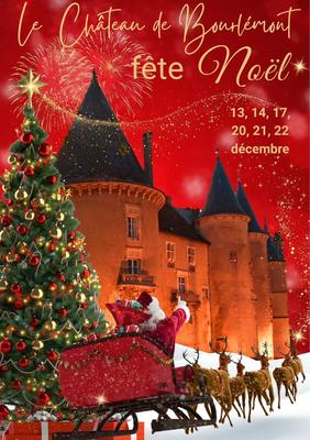Le château de Bourlémont fête Noël