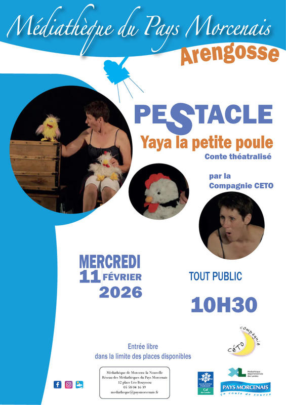 Pestacle -  Conte théatralisé - Yaya la petite poule