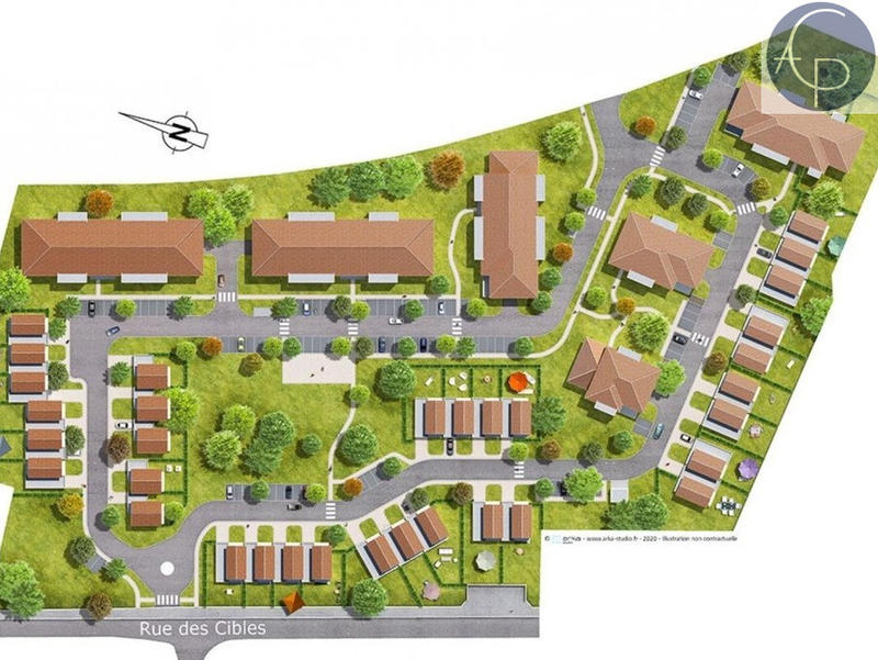 Appartement - 59 m² - 3 pièces