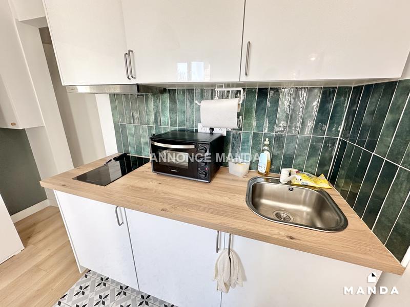 Studio - 17 m² - 1 pièce