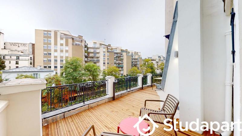 Chambre - 12 m² - 1 pièce