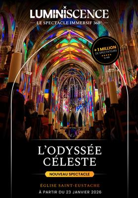 Luminiscence présente l’Odyssée Céleste à Saint-Eustache
