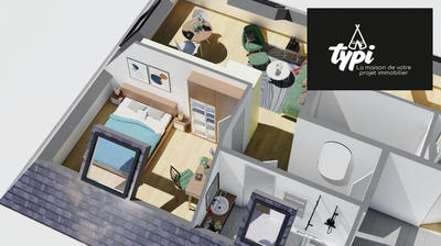 Appartement - 30 m² - 2 pièces