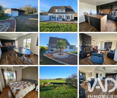 Maison - 124 m² - 6 pièces