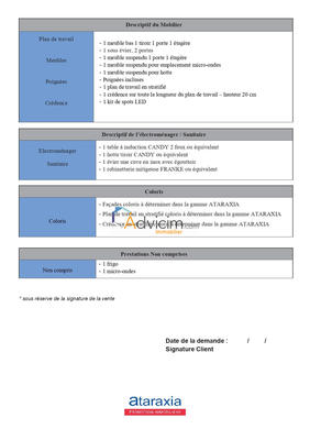 Appartement - 44 m² - 2 pièces