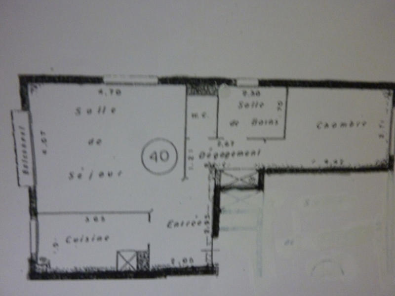 Appartement - 50 m² - 2 pièces