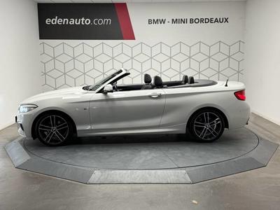 Bmw Serie 2 Cabriolet 220d 190 ch Bva8 m Sport