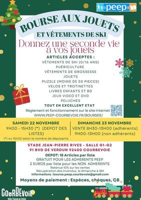 Bourse aux jouets et vêtements de ski