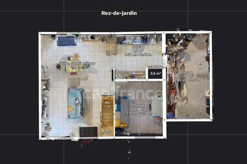 Maison - 90 m² - 4 pièces