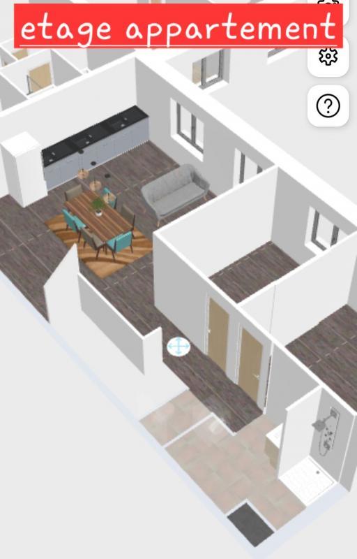 Loft - 67 m² - 3 pièces