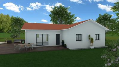 Maison - 90 m² - 4 pièces