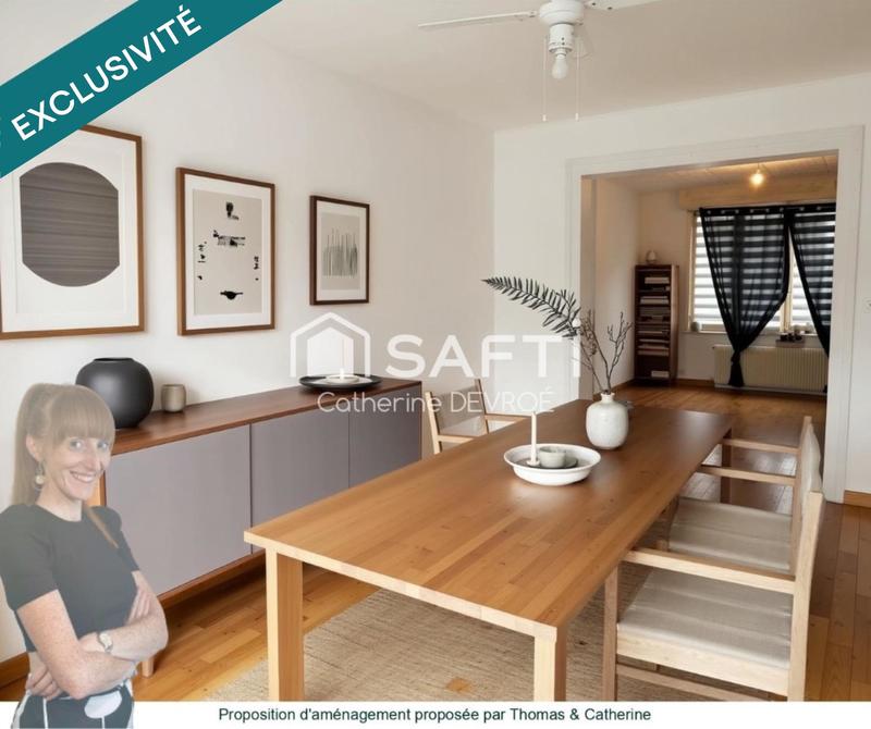 Maison - 80 m² - 3 pièces