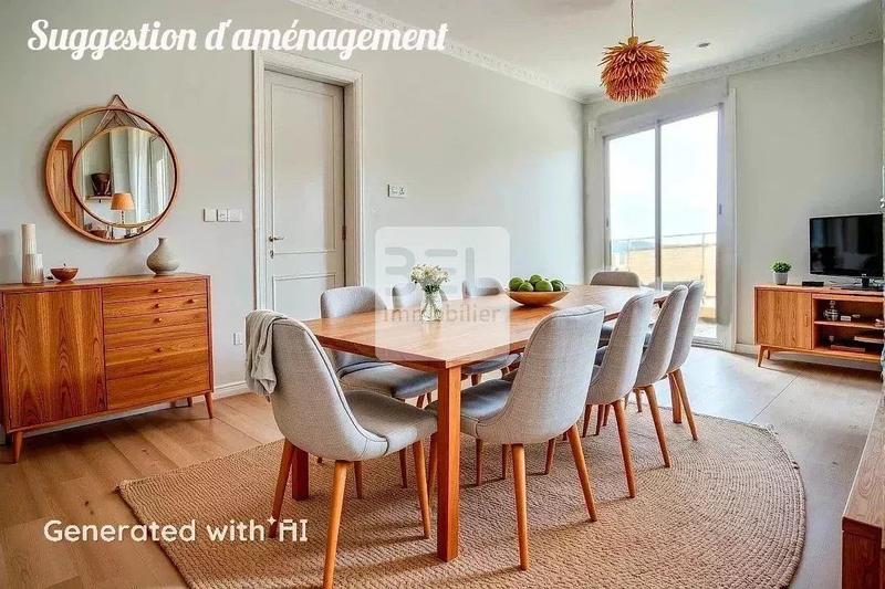 Appartement - 56 m² - 3 pièces