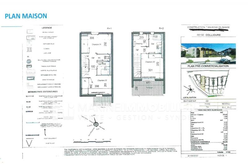 Maison - 84 m² - 4 pièces