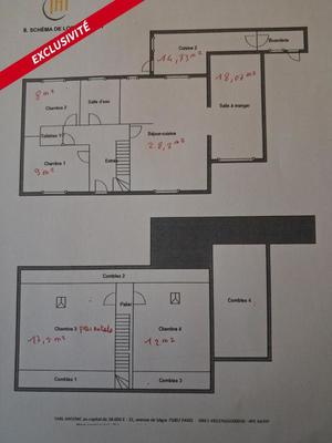 Maison - 115 m² - 6 pièces