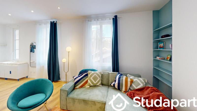 Chambre - 11 m² - 1 pièce