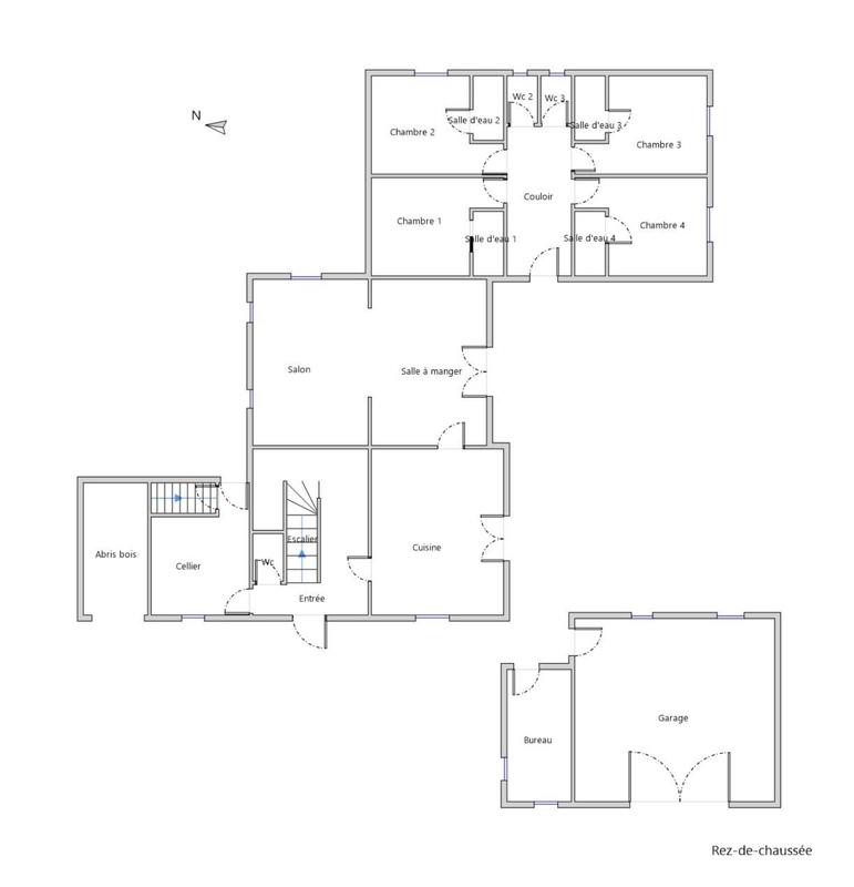 Maison - 210 m² - 10 pièces