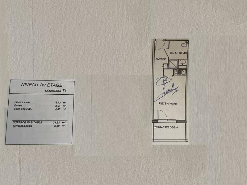 Appartement - 24 m² - 1 pièce