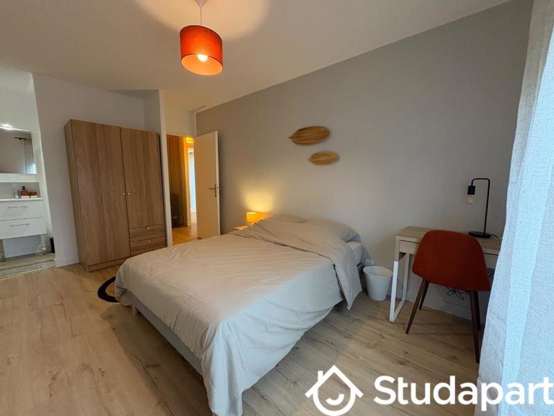 Chambre - 12 m² - 1 pièce