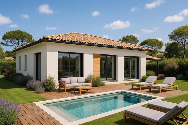 Maison - 90 m² - 4 pièces