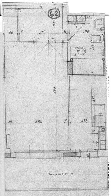 Appartement - 26 m² - 1 pièce